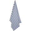Gestreepte strandhanddoek - Macy beach towel stripe surf blue/white